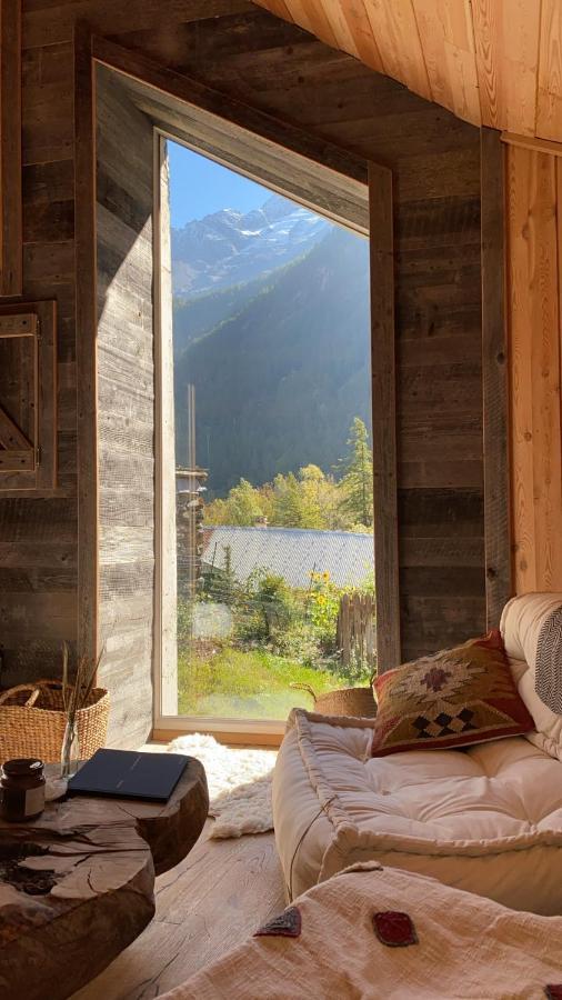 Mon Roc - Maison De Montagne Atypique Avec Vue La Grave Exterior foto