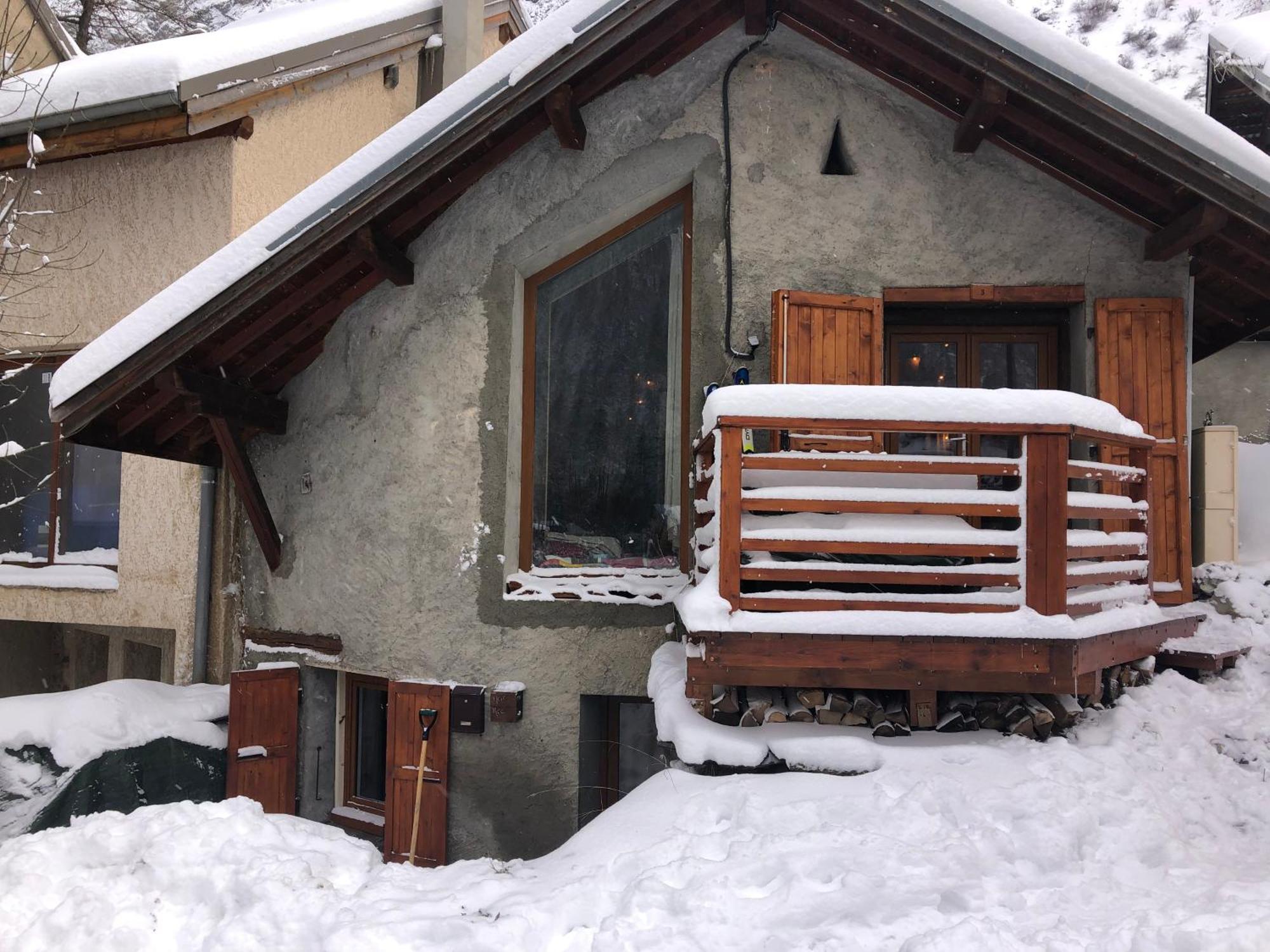 Mon Roc - Maison De Montagne Atypique Avec Vue La Grave Exterior foto
